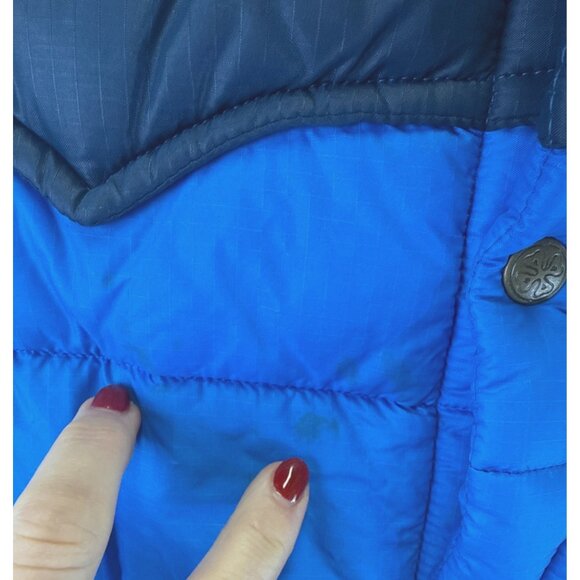 Vintage Tregos Westwear Puffer Quilted 70's Vest Snap Closure Pockets Size 44 - Picture 2 of 14